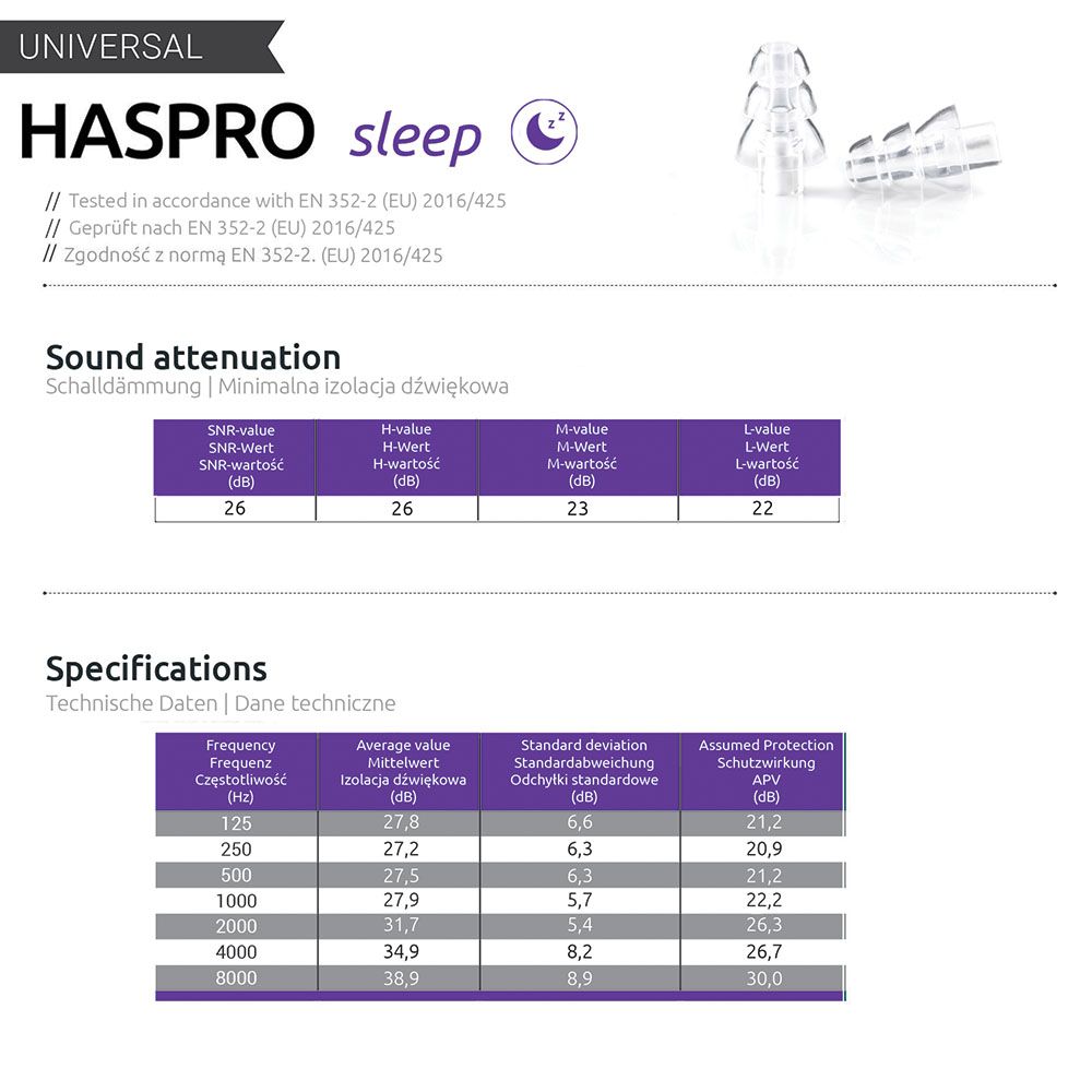 Haspro - Sleep - Clear