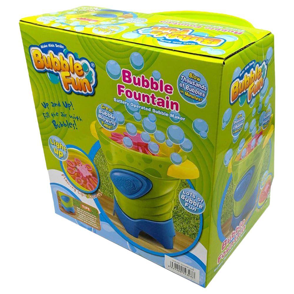 Power Joy - Bubble Fountain Lights Up - 4Oz