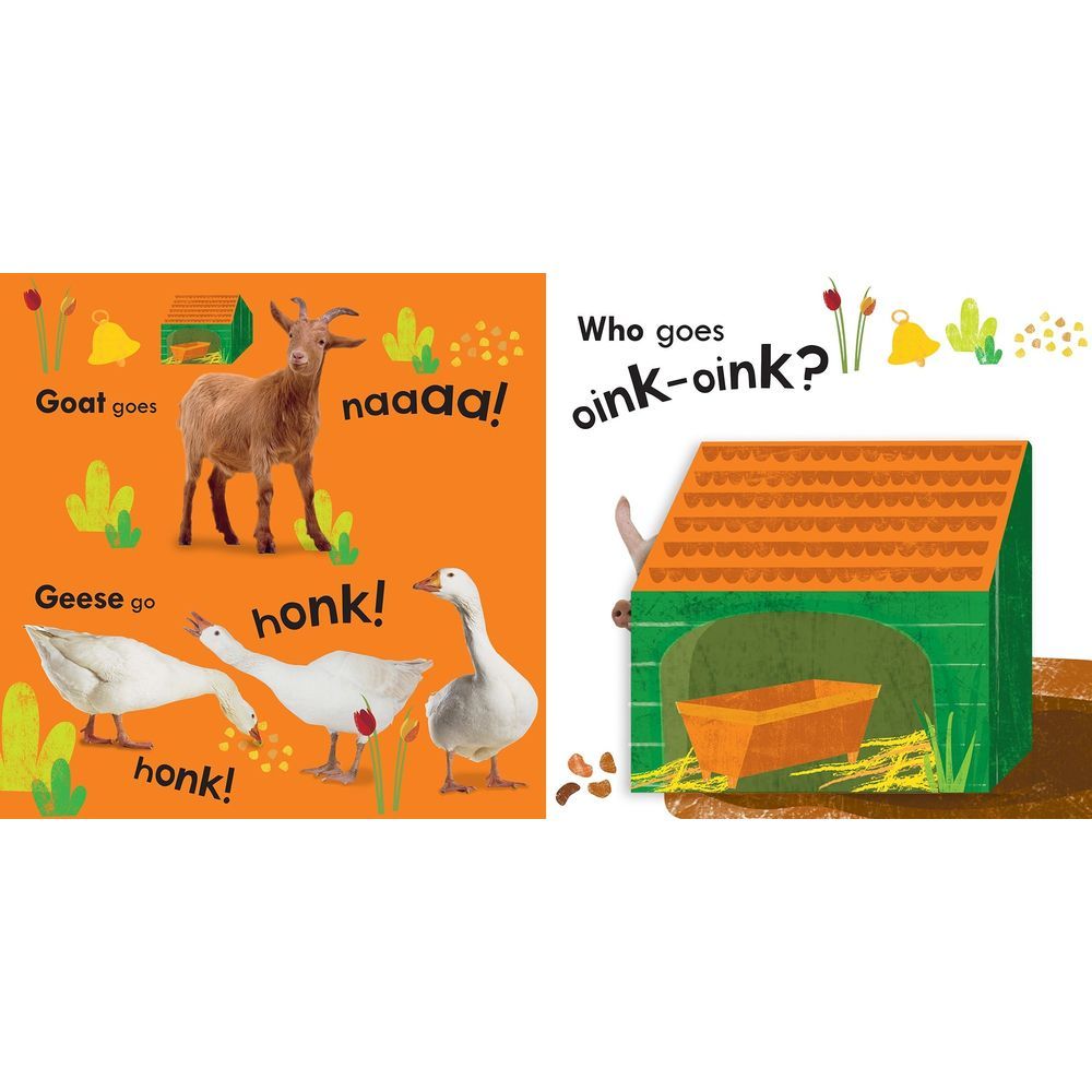 كتاب Noisy Farm Peekaboo