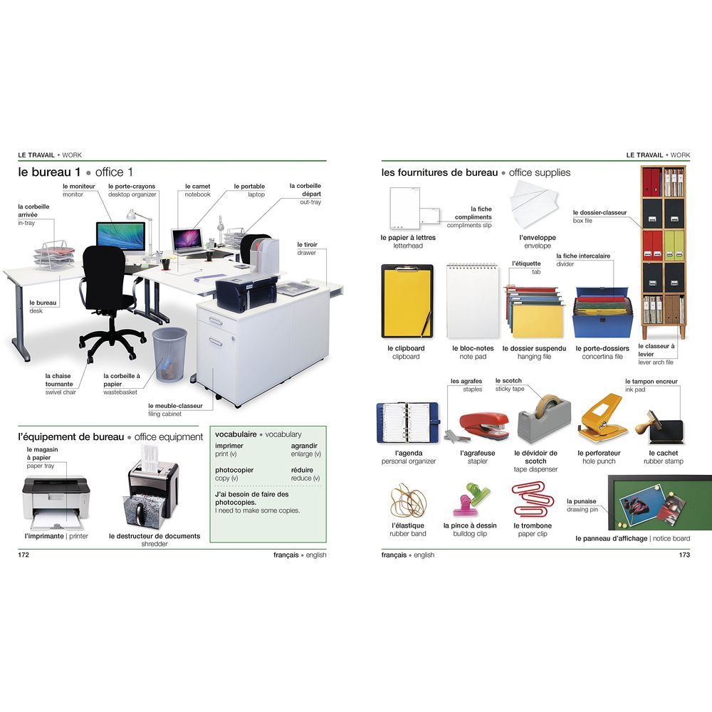 French/English Bilingual Visual Dictionaries