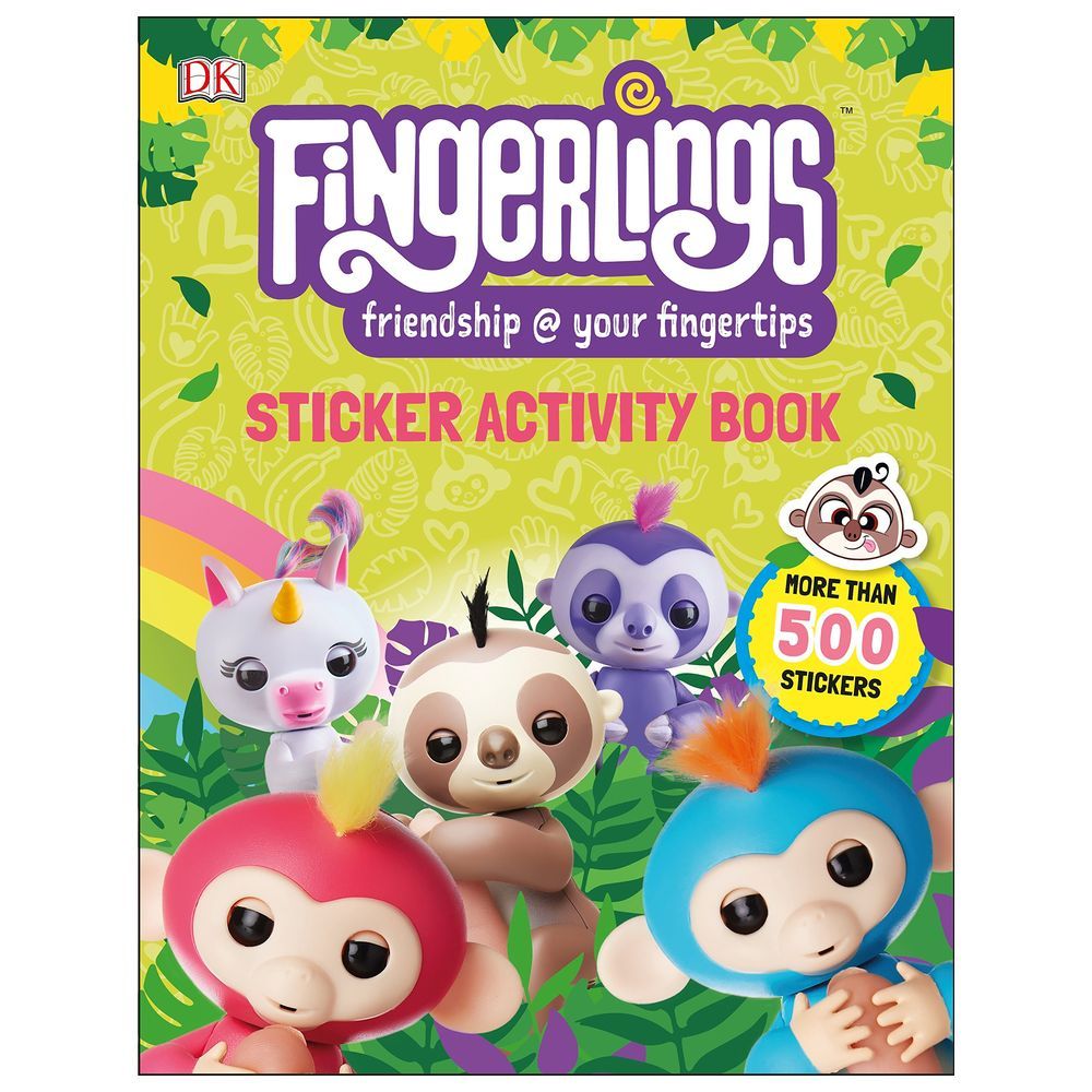 كتاب الأنشطة Fingerlings Sticker Activity Book