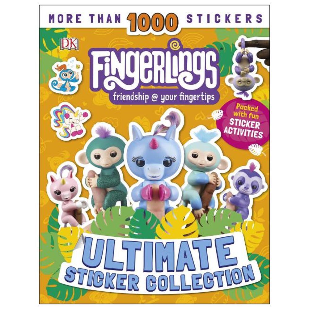 كتاب ملصقات Fingerlings Ultimate Sticker Collection