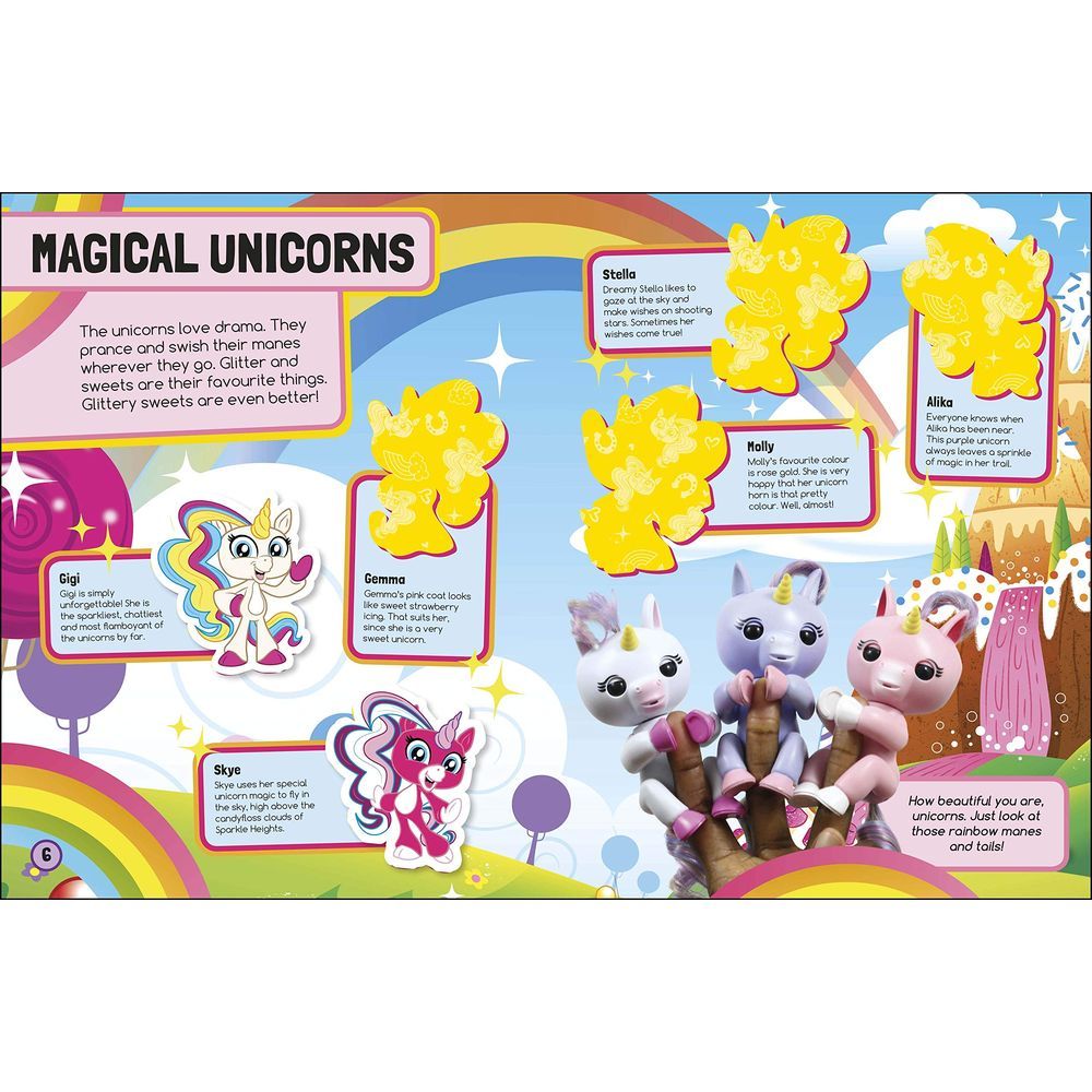 كتاب ملصقات Fingerlings Ultimate Sticker Collection