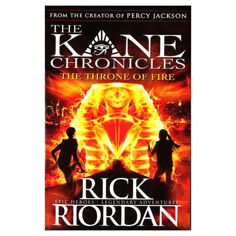  كتاب the kane chronicles: the throne of fire