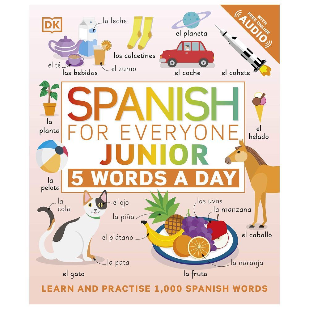 Spanish for Everyone Junior 5 Words a Day