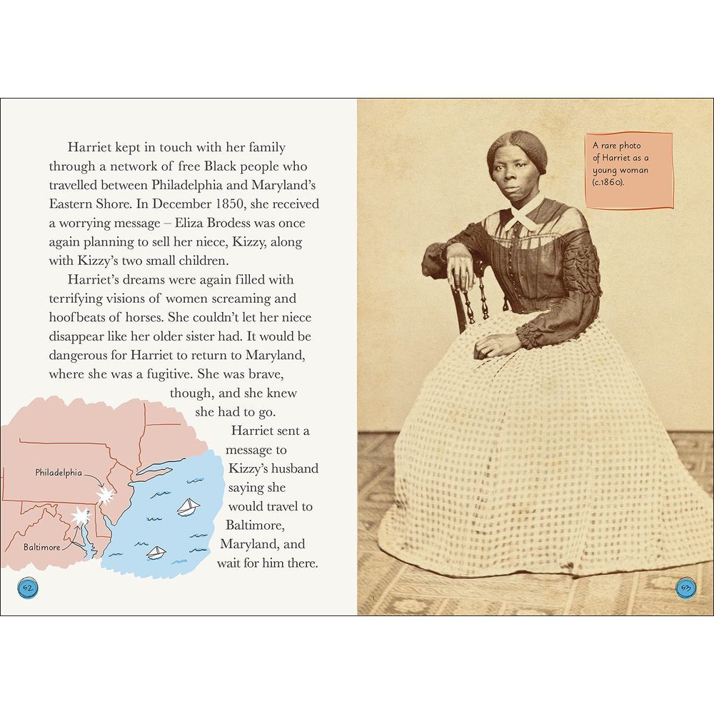 كتاب DK Life Stories: Harriet Tubman