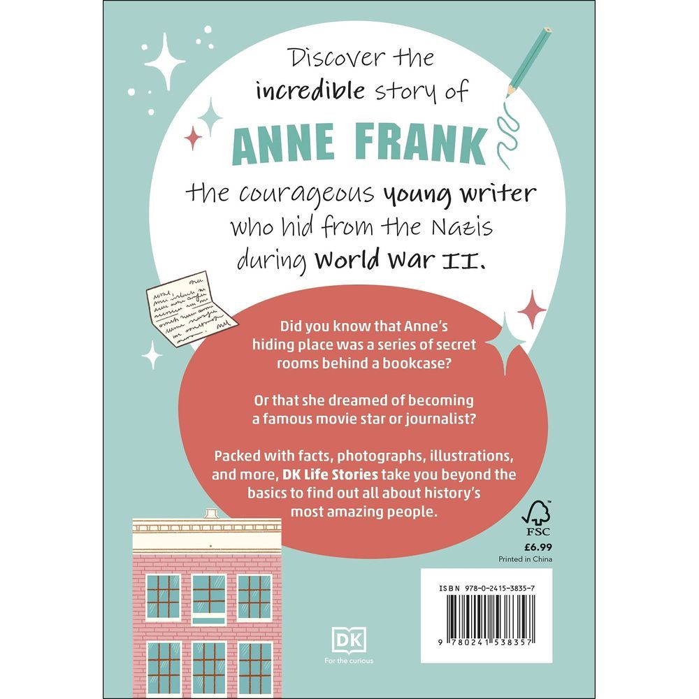 كتاب DK Life Stories: Anne Frank