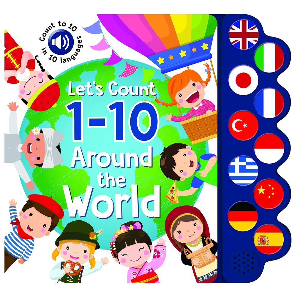  كتاب let's count 1-10 around world