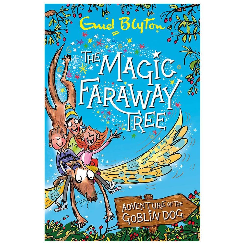  كتاب blyton: magic faraway tree- adventure of the goblin dog