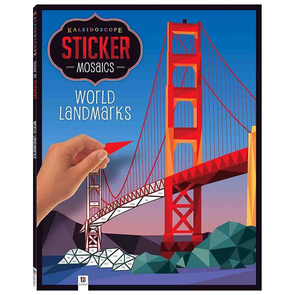 كتاب Sticker Mosaic: World Landmar