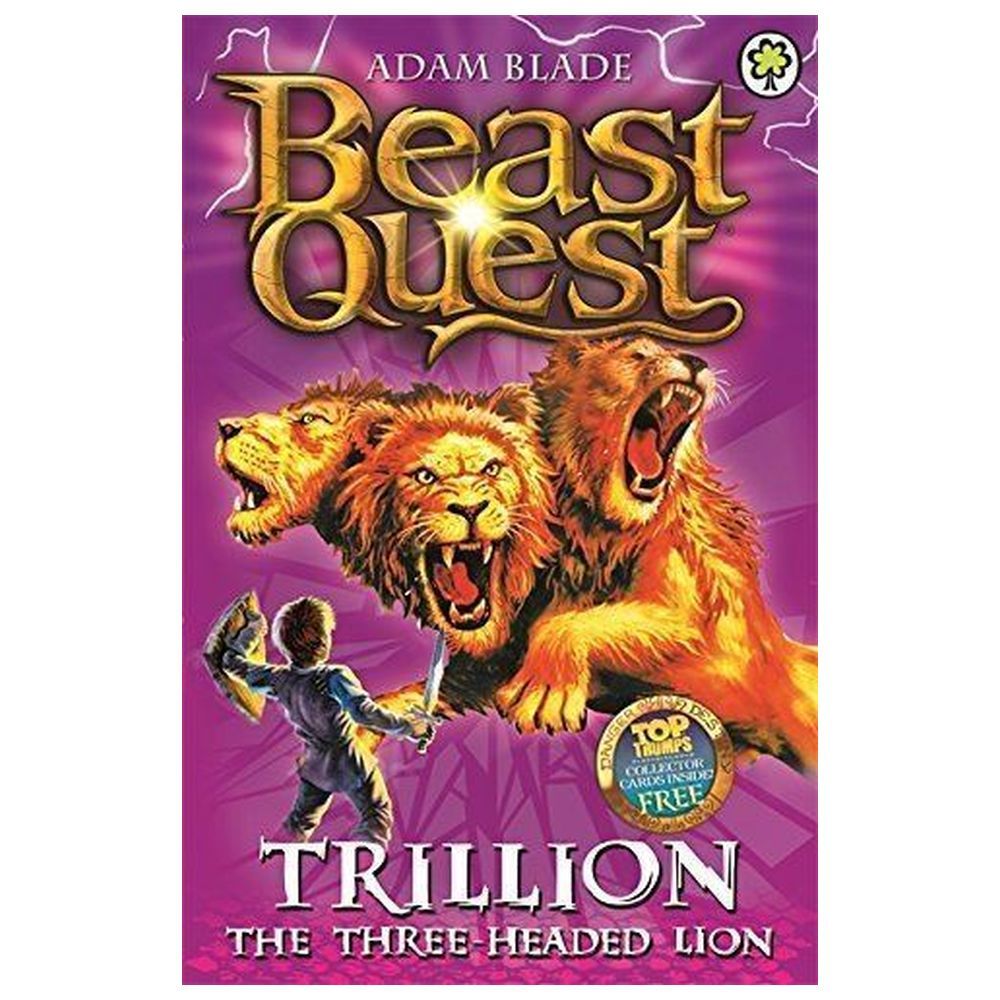  كتاب beast quest: trillion the three headed lion 