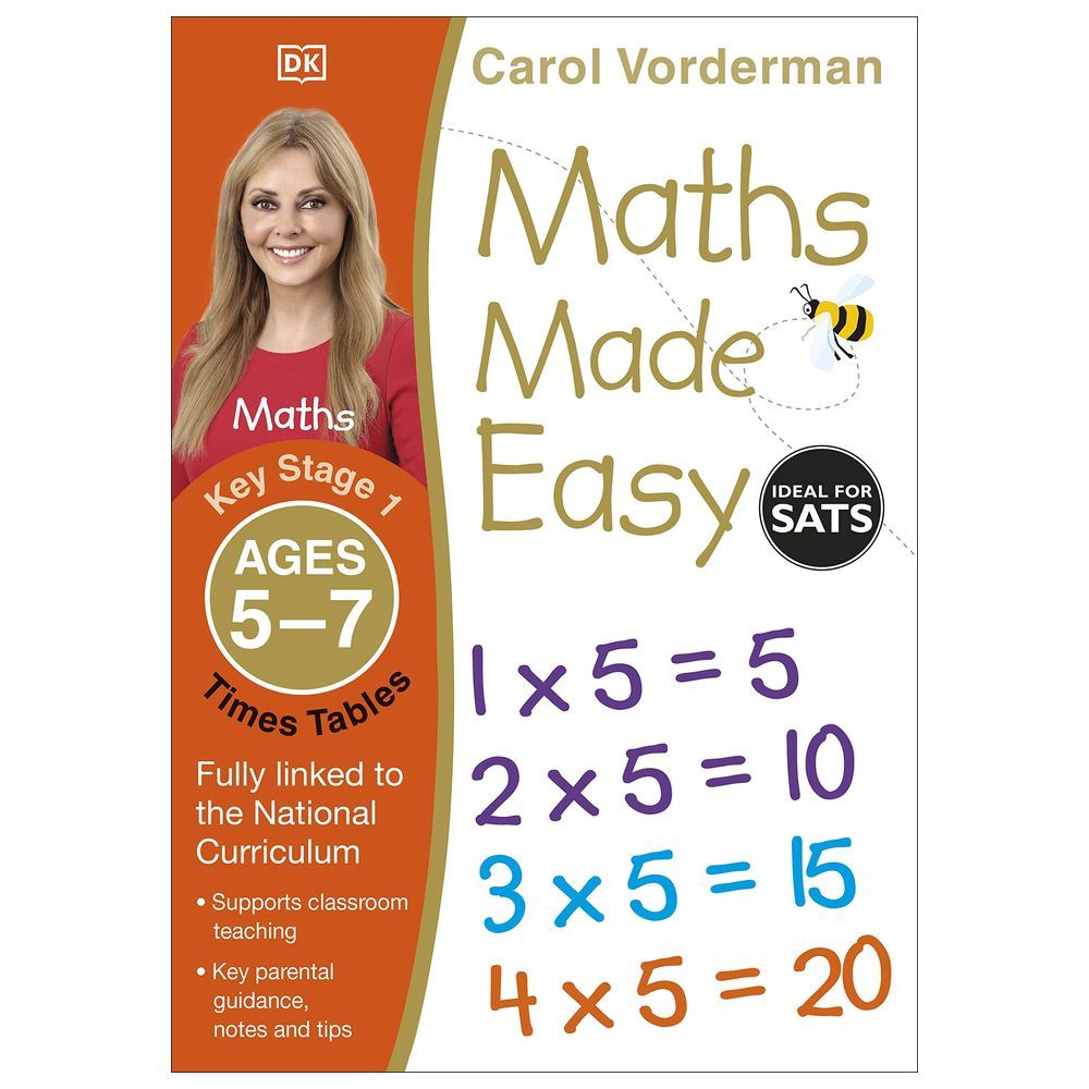 كتاب Maths Made Easy: Times Tables Ages 5-7