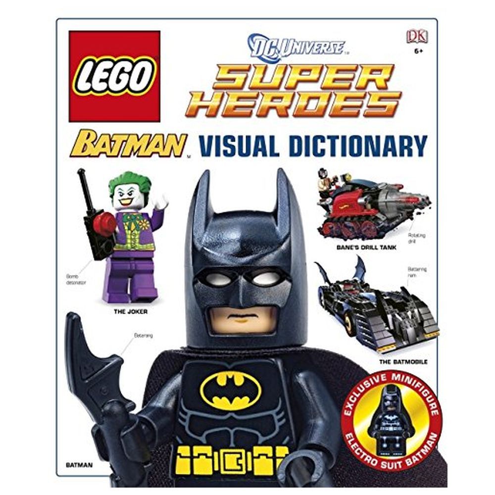 قاموس مصور DK Lego DC Universe Super Heroes Batman Visual Dictionary