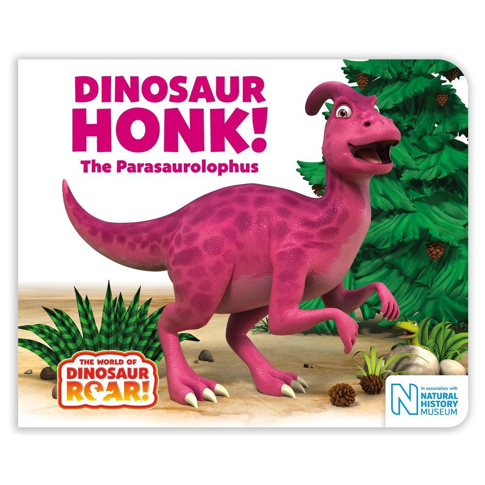 قصة Dinosaur Honk! The Parasaurolophus