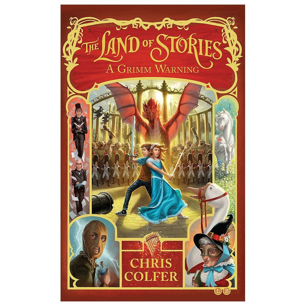  كتاب land of stories: a grimm warning 