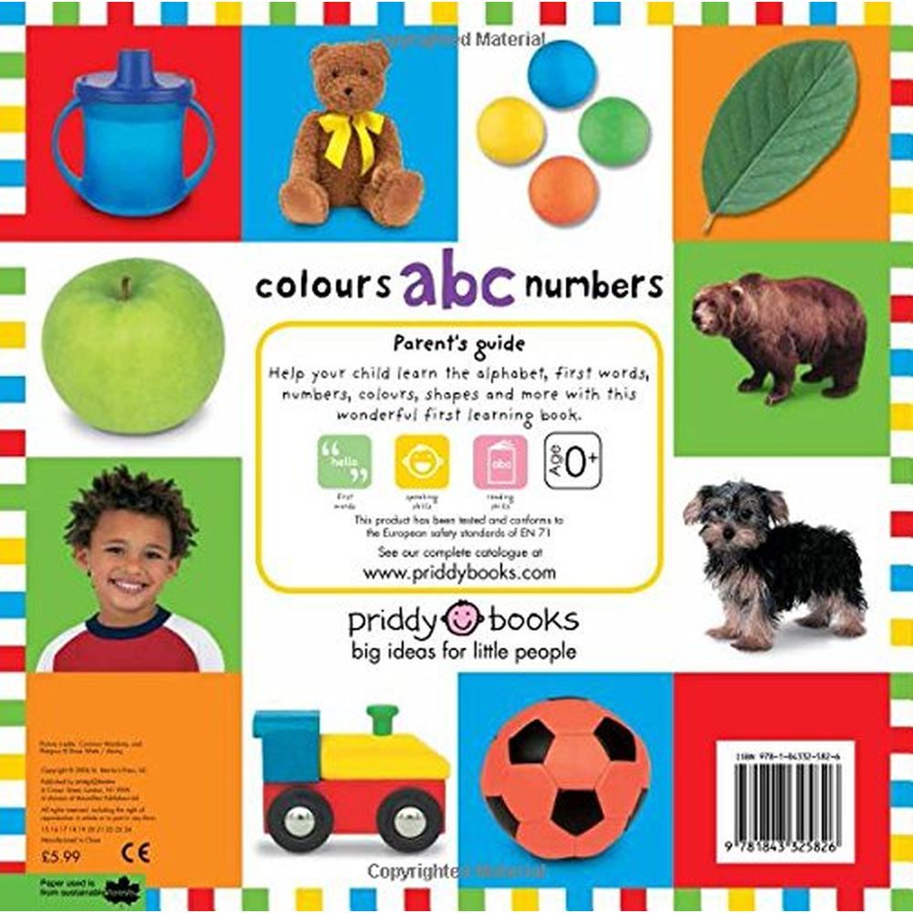 كتاب First 100 Colours ABC Numbers