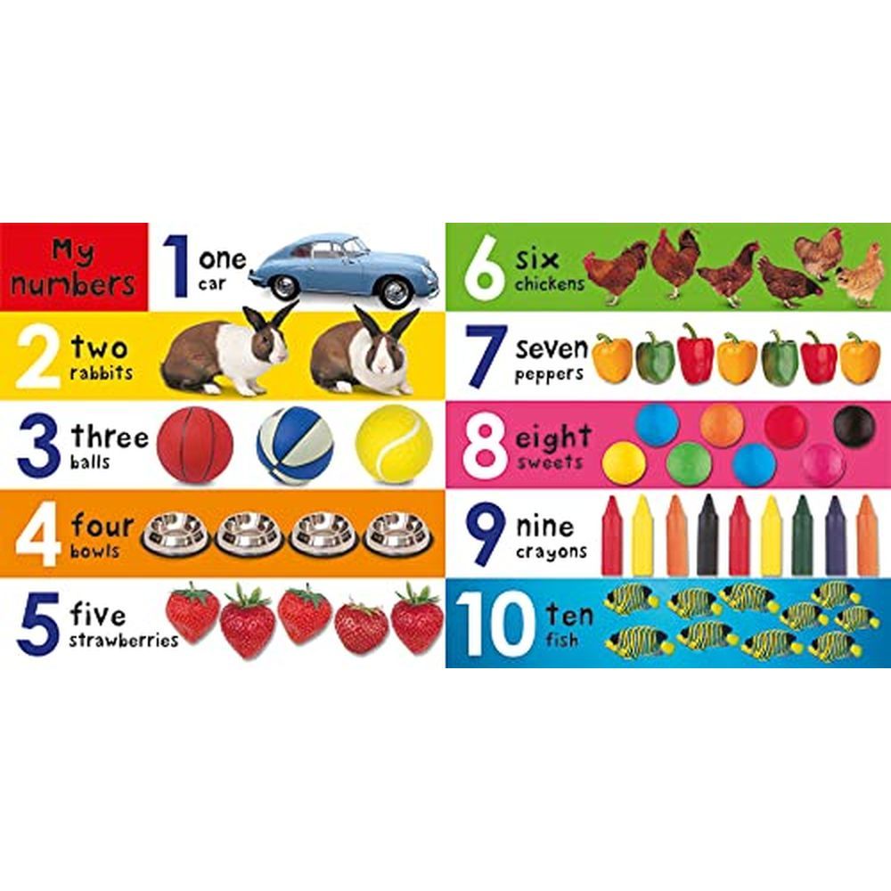 كتاب First 100 Colours ABC Numbers