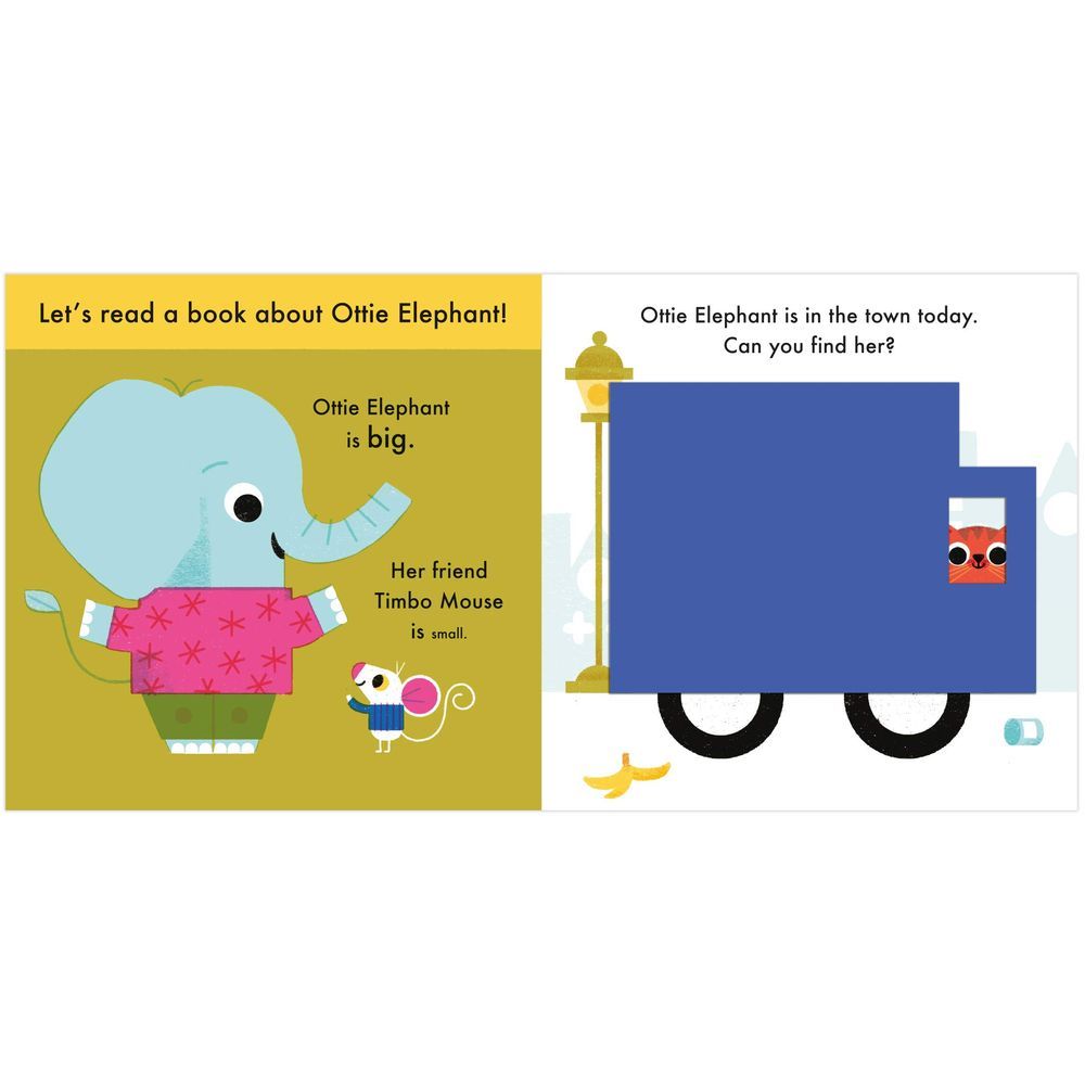 كتاب A Book About Ottie Elephant In The Town