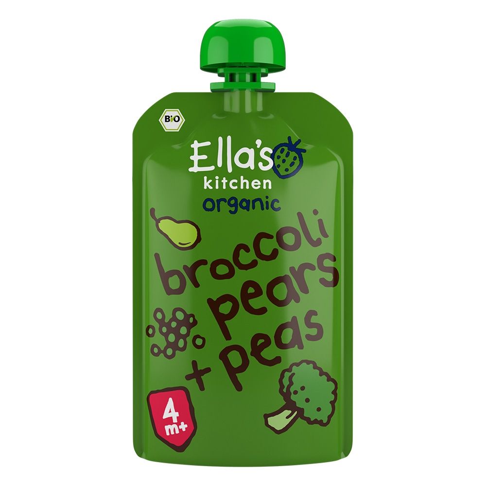 Ella's Kitchen - Broccoli Pears + Peas 120g