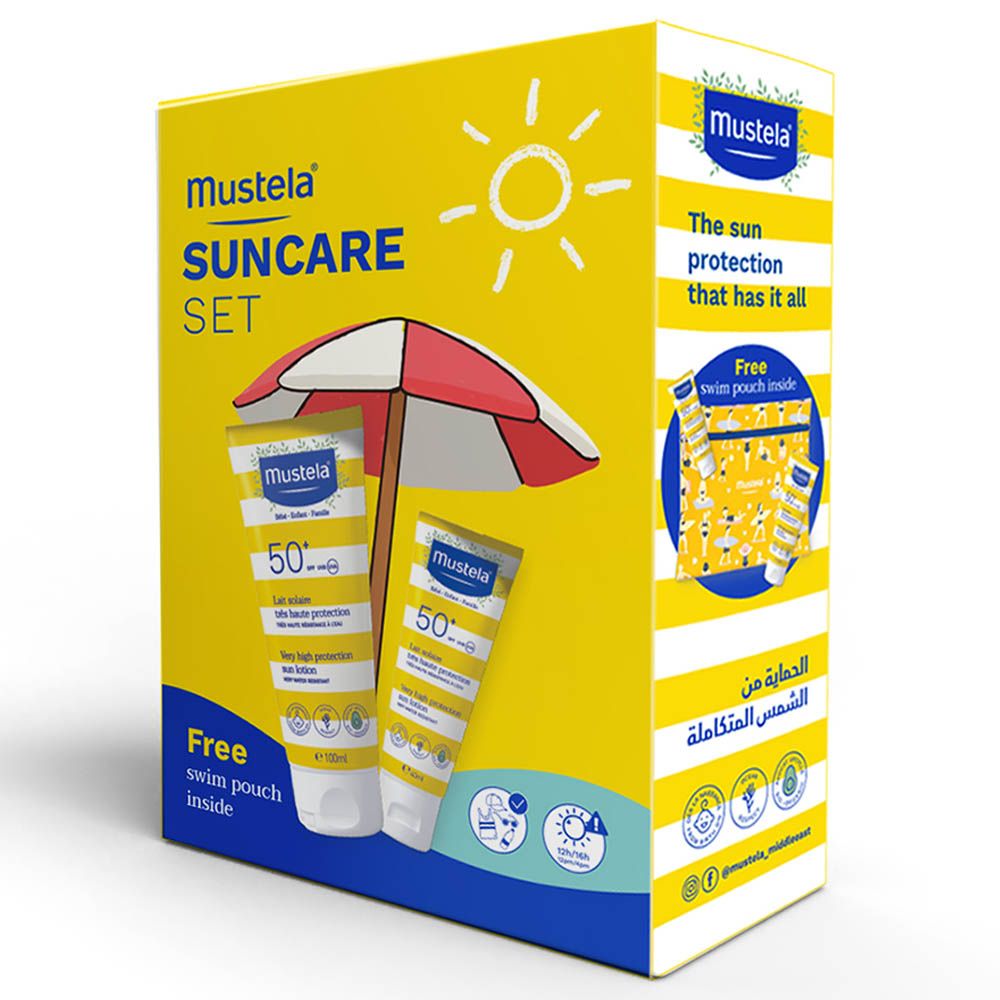 Mustela - New Sun Care Set W/ Free Swim Pouch