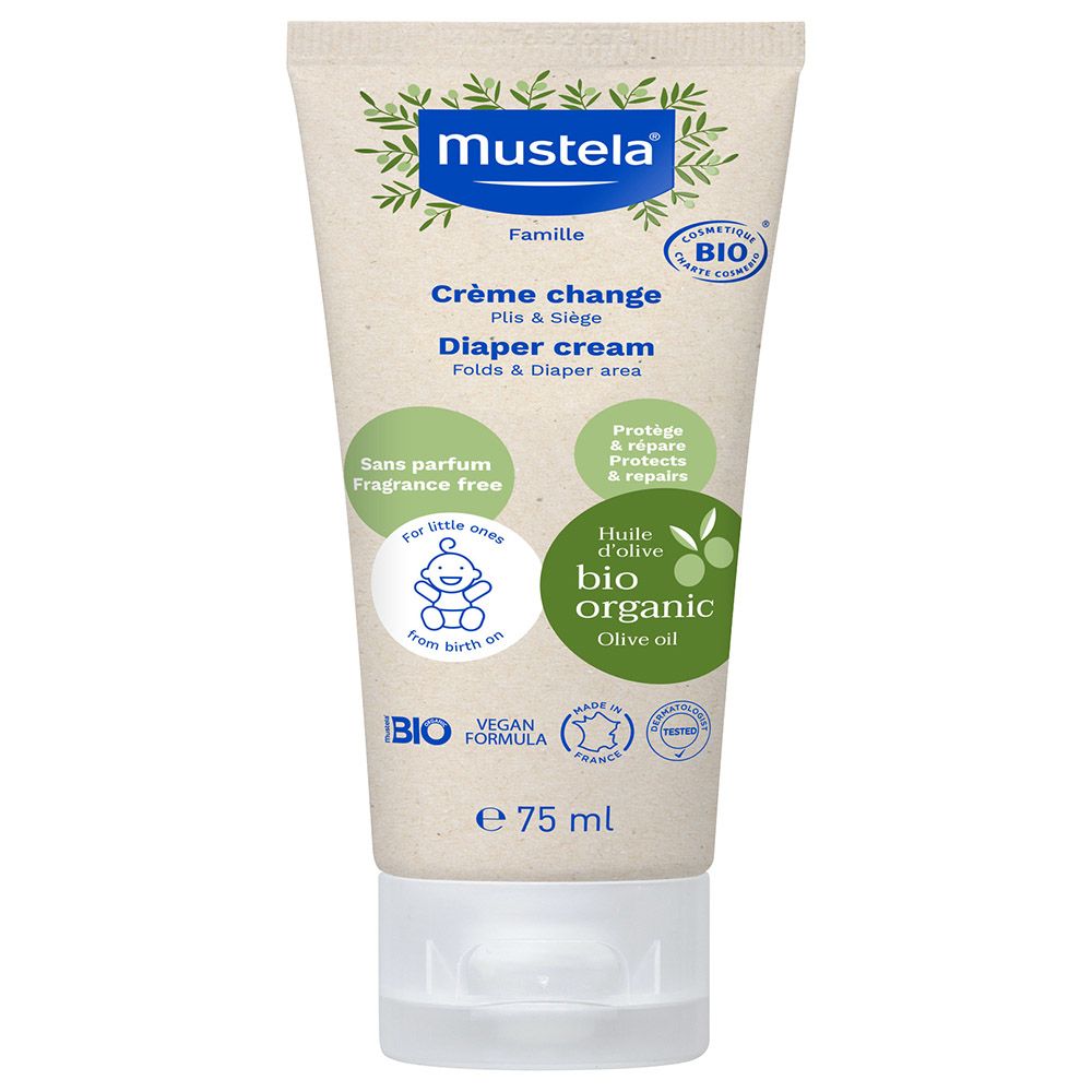 Mustela - Organic Diaper Cream 75ml and Micellar Water 400ml (Exclusive)