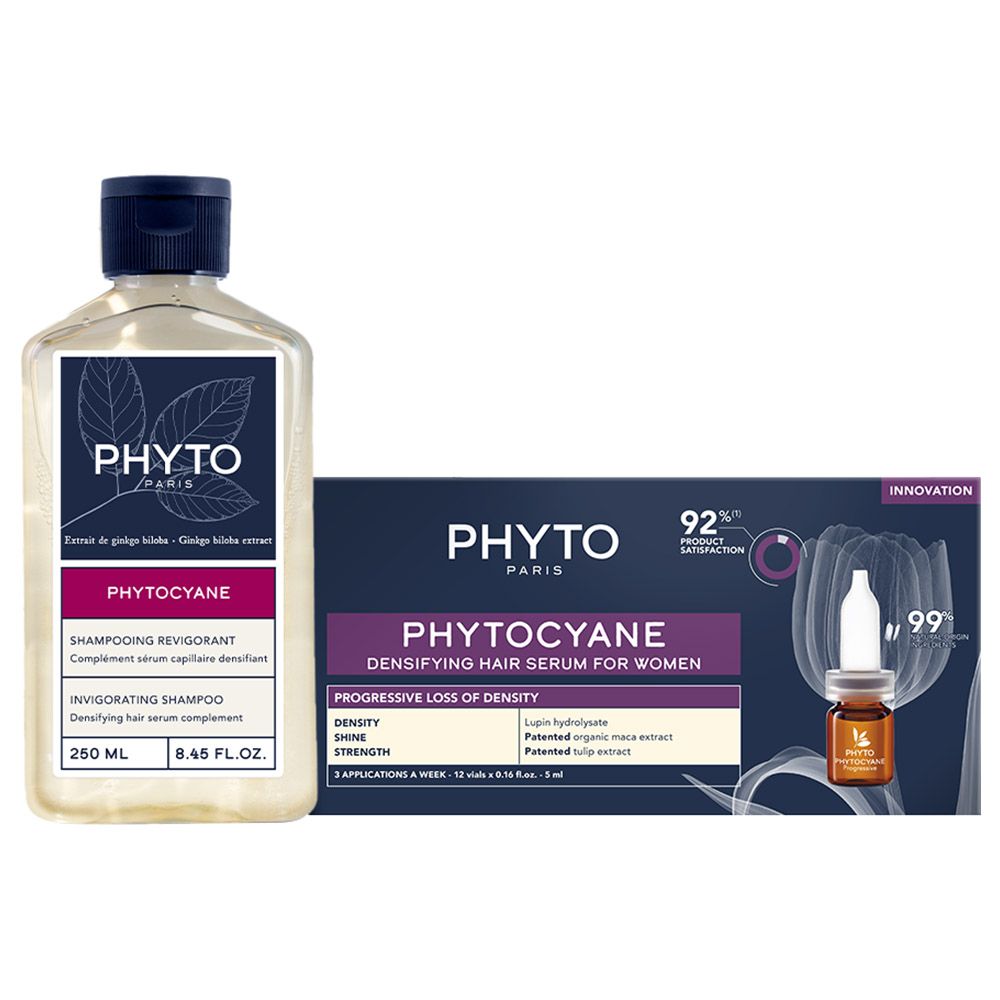 Phyto - Phytocyane Shampoo & Densifying Hair Serum (Exclusive)