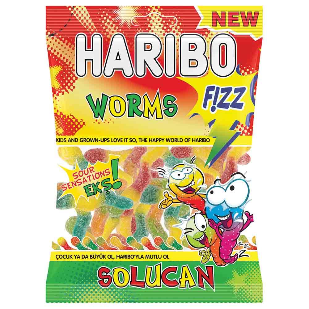 Haribo Fizz Worm 160g