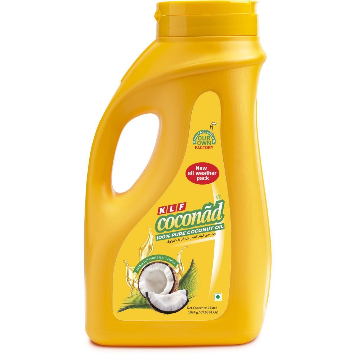 KLF Coconad - Pure Coconut Oil 2L