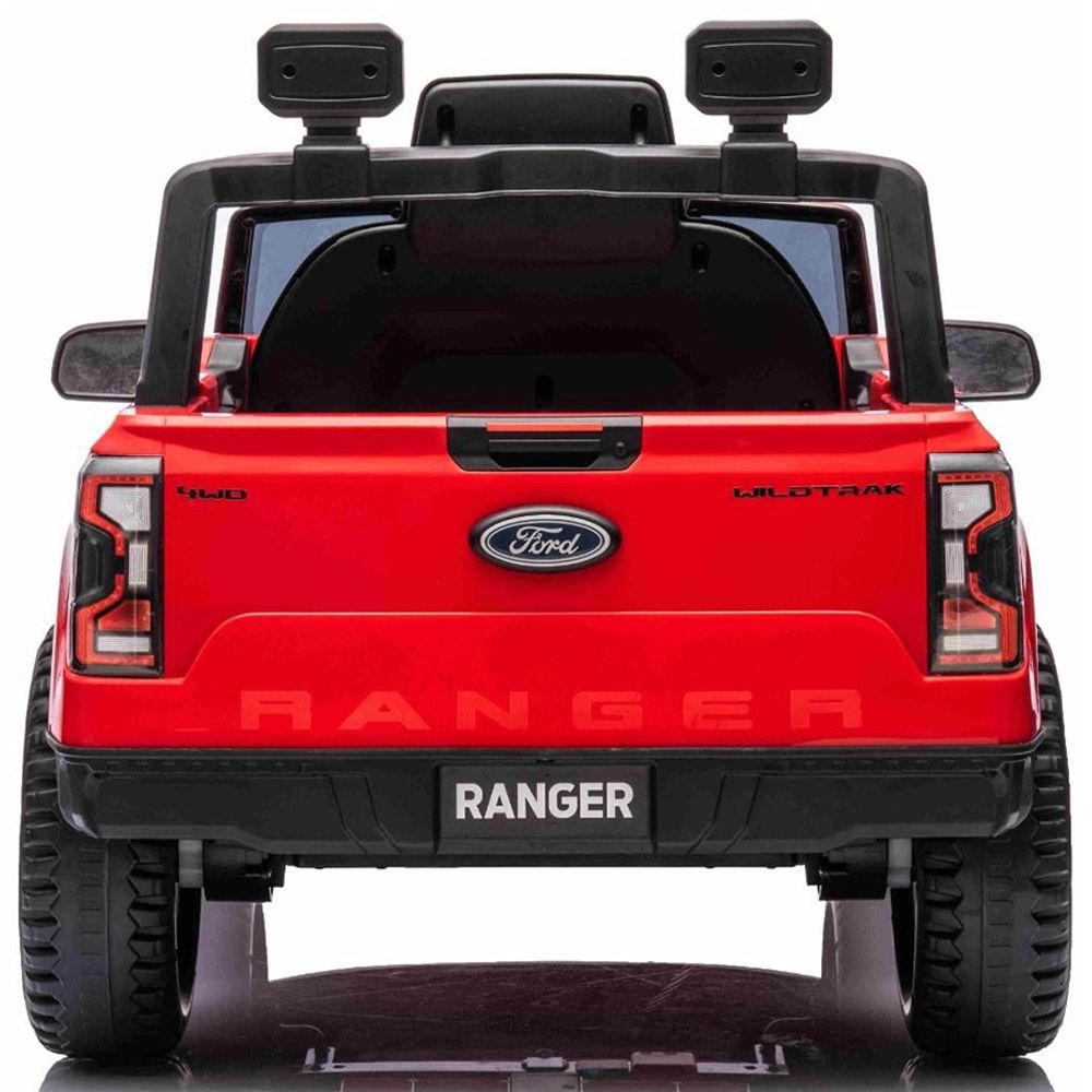 Ford - Ranger Licensed Kids Battery Rideon Car - Red - 12V