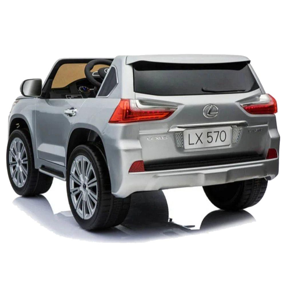 Lexus - Kids SUV Rideon Car - Silver - 12V