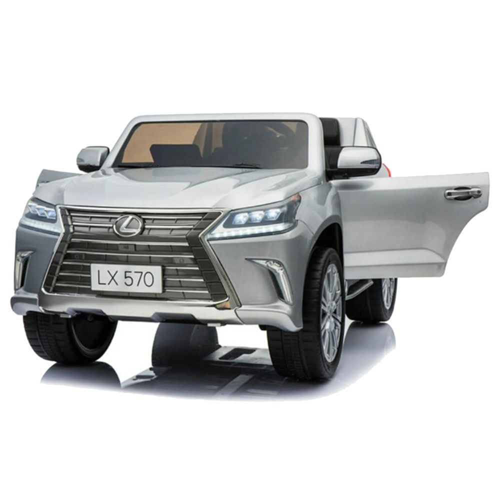 Lexus - Kids SUV Rideon Car - Silver - 12V