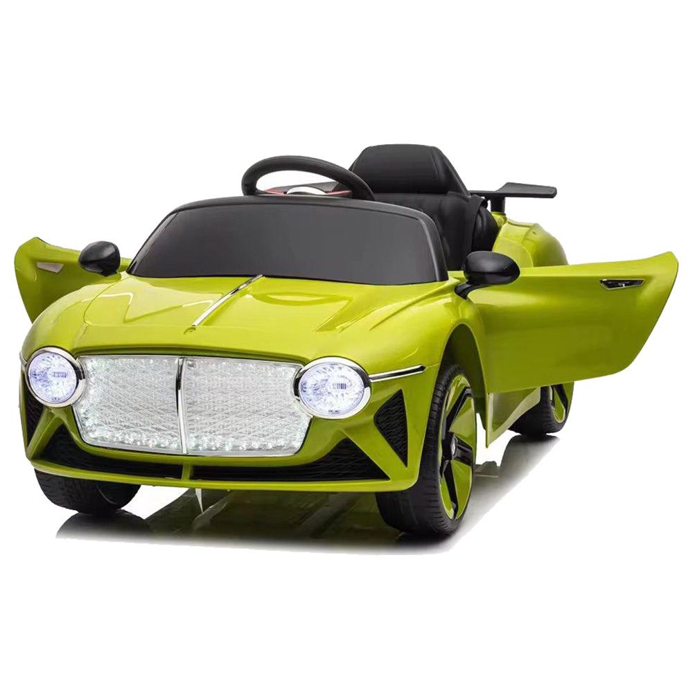 Amsham - Bentley Style Electric Kids Rideon Car - Green - 12V