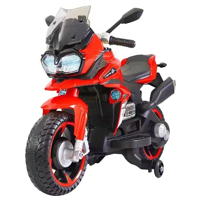 Amsham - Baby Love Kids Rideon Motorcycle - Red - 12V