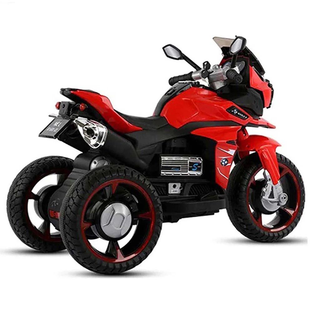 Amsham - Kids Rideon Electric Trike Motorcycle - Red - 12V