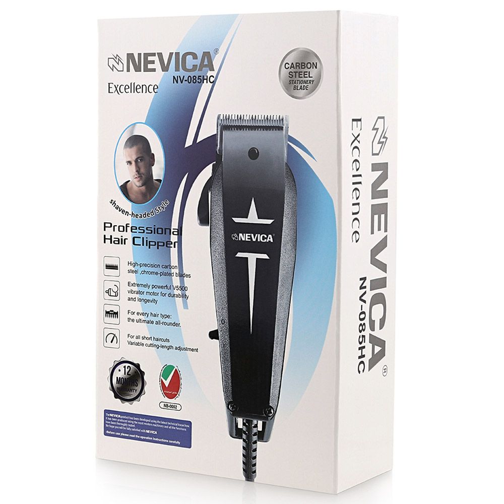 Nevica - Nv-085Hc Men's Professional Hair Clipper - Black