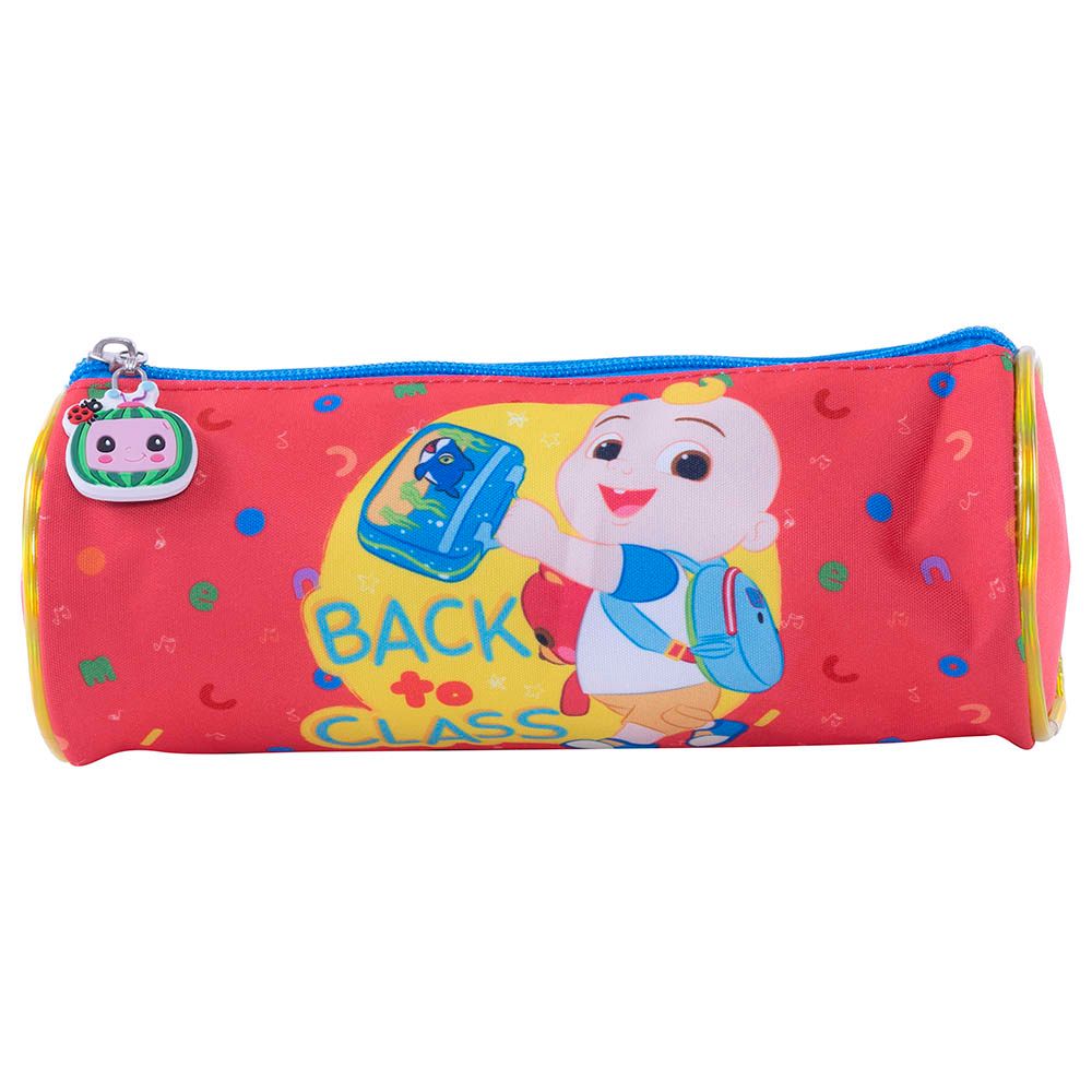 Cocomelon - Round Pencil Case - Red