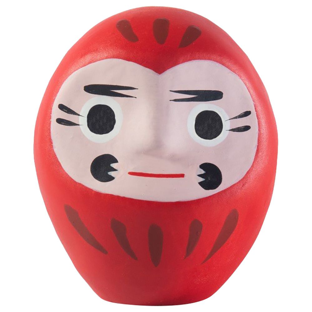 Donkey - Daruma Wish Fulfiller Decor Piece - Red