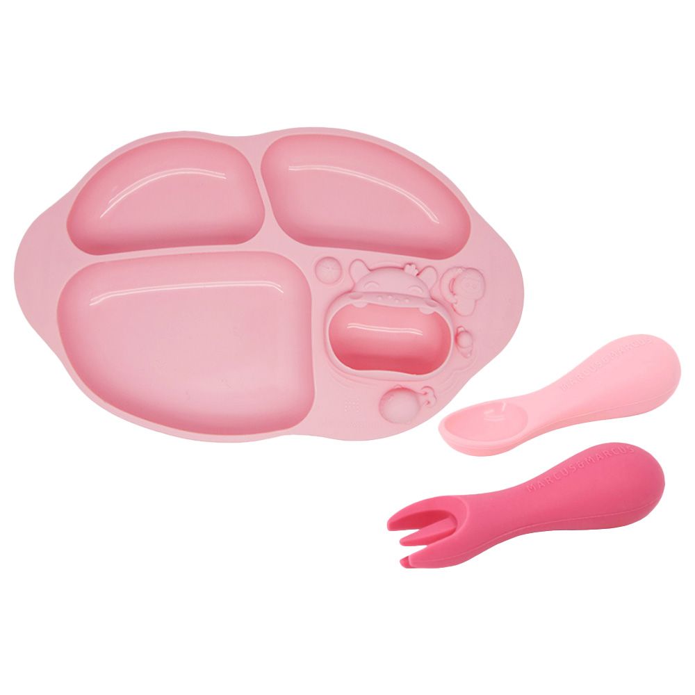 Marcus & Marcus - Silicone Independent Eating Kit - Pokey