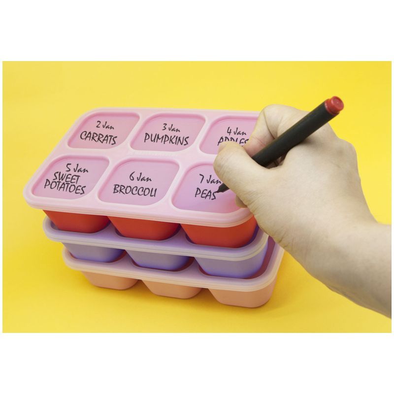 Marcus & Marcus - Silicone Food Freezer Cube Tray - Ollie