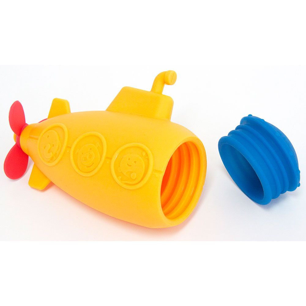 Marcus & Marcus - Silicone Colour Changing Bath Toy - Submarine Squirt