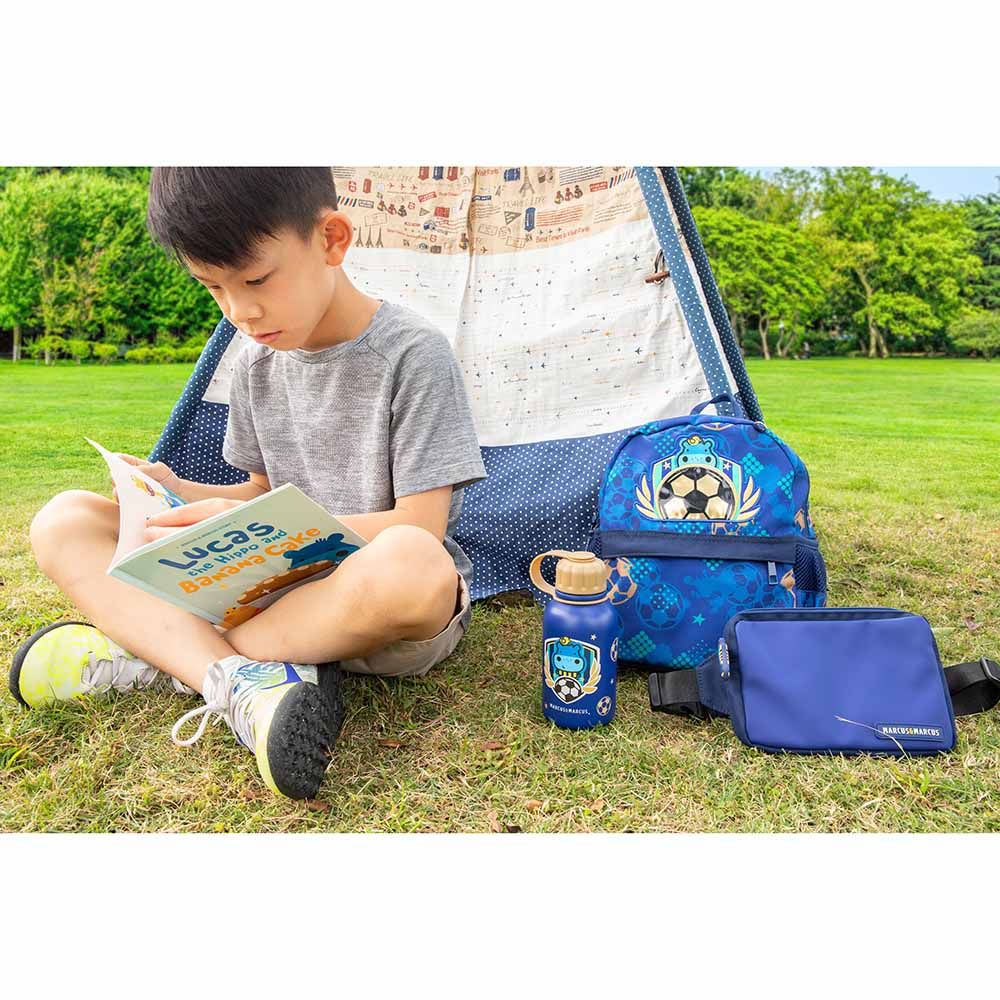 Marcus & Marcus - 2-In-1 Little Kid Backpack - Football - 9.5-Inch