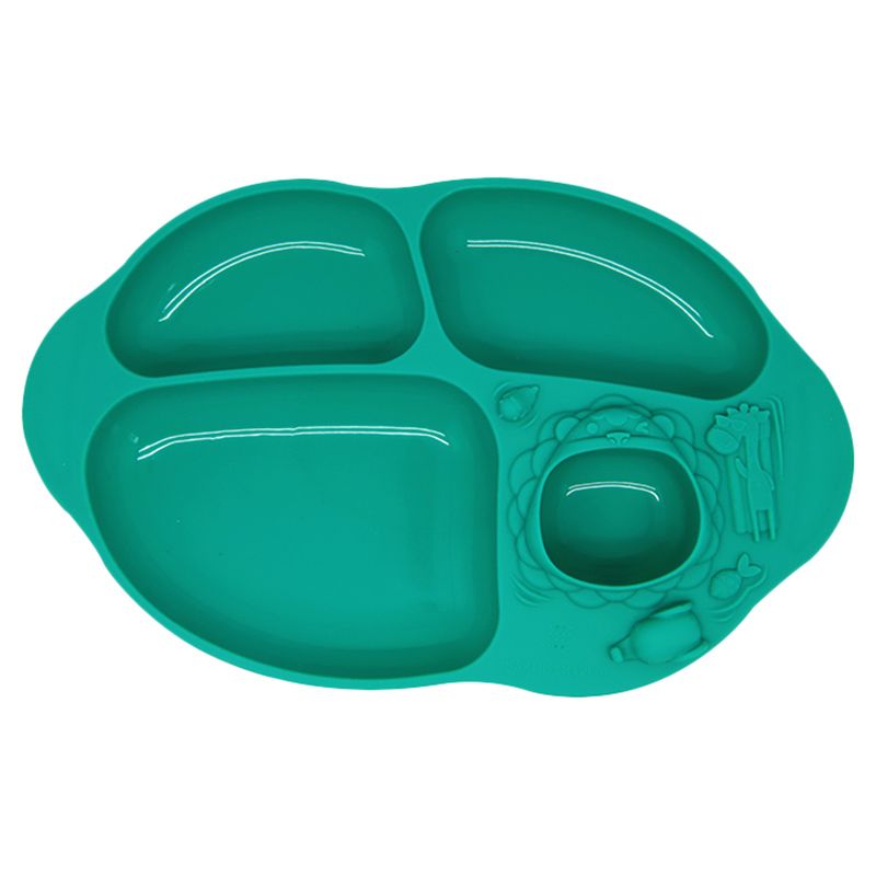 Marcus & Marcus - Silicone Yummy Dips Suction Divided Plate - Ollie