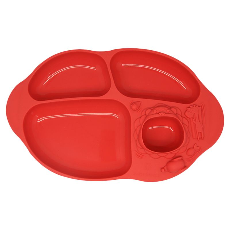 Marcus & Marcus - Silicone Yummy Dips Suction Divided Plate - Marcus