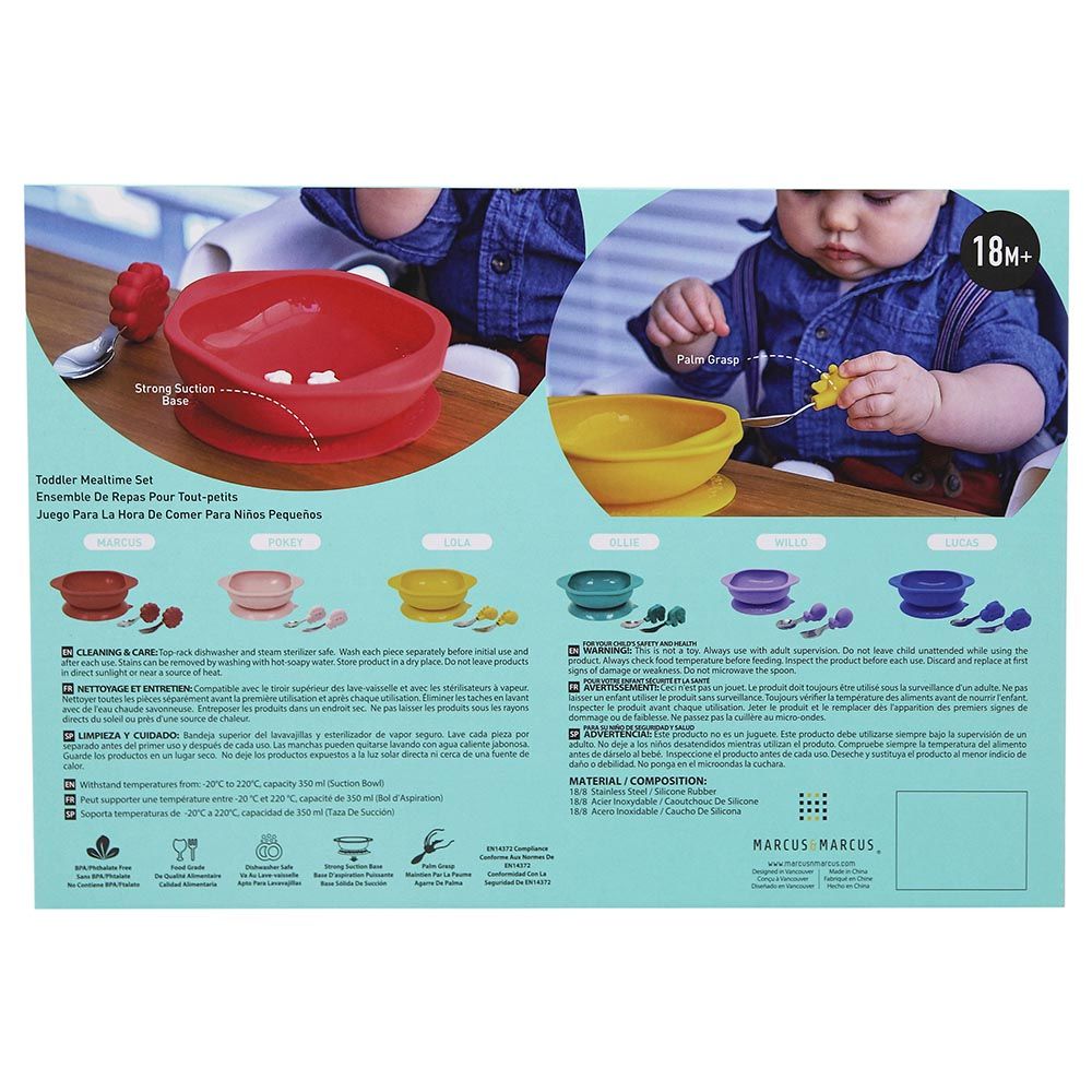 Marcus & Marcus - Toddler Mealtime Gift Set - Lola