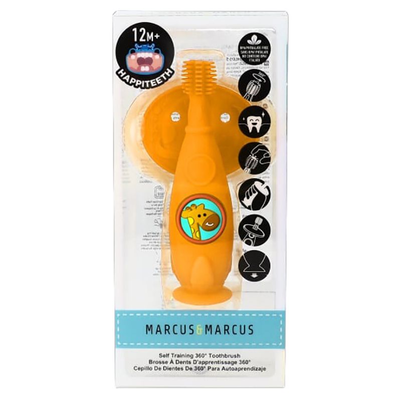 Marcus & Marcus - Silicone Self Training 360 Degree Toothbrush - Lola