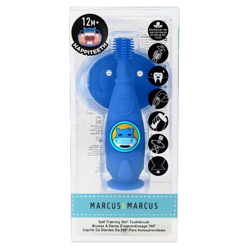 Marcus & Marcus - Silicone Self Training 360 Degree Toothbrush Lucas