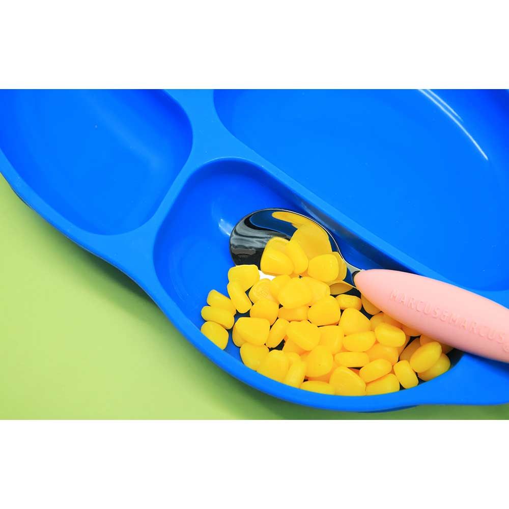 Marcus & Marcus - Silicone Yummy Dips Suction Divided Plate- Lucas