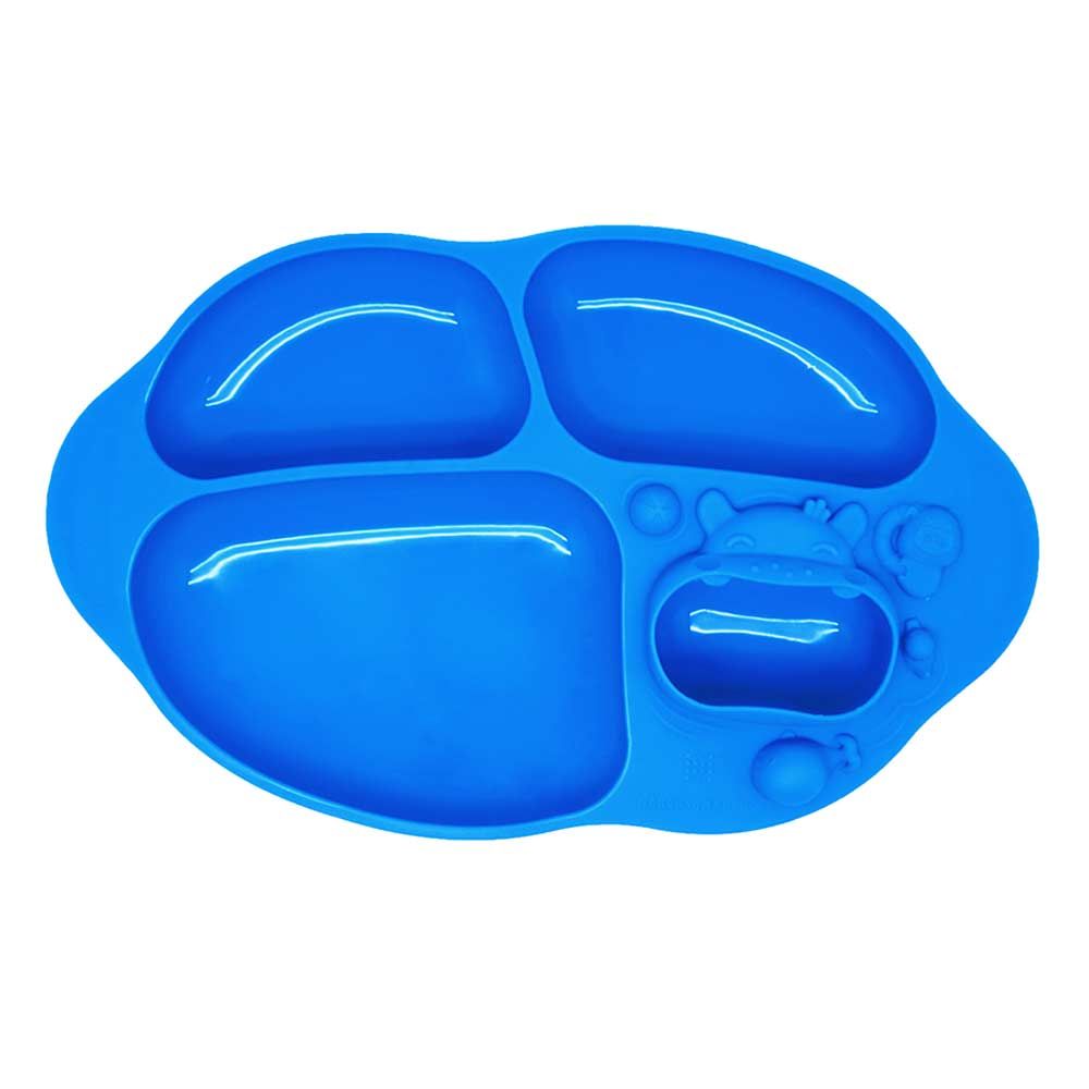 Marcus & Marcus - Silicone Yummy Dips Suction Divided Plate- Lucas