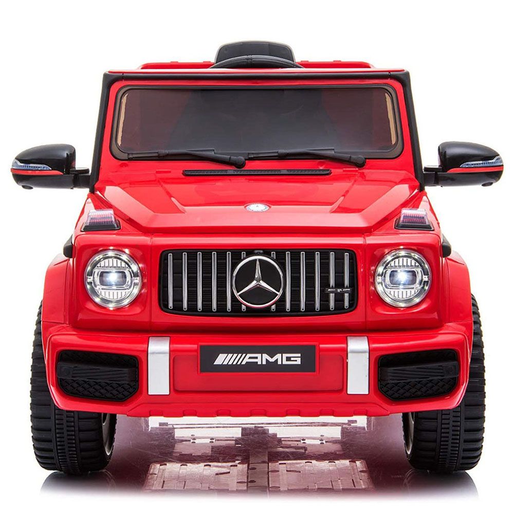 Mercedes - 12V Mercedes G63 Ride On Jeep - Red