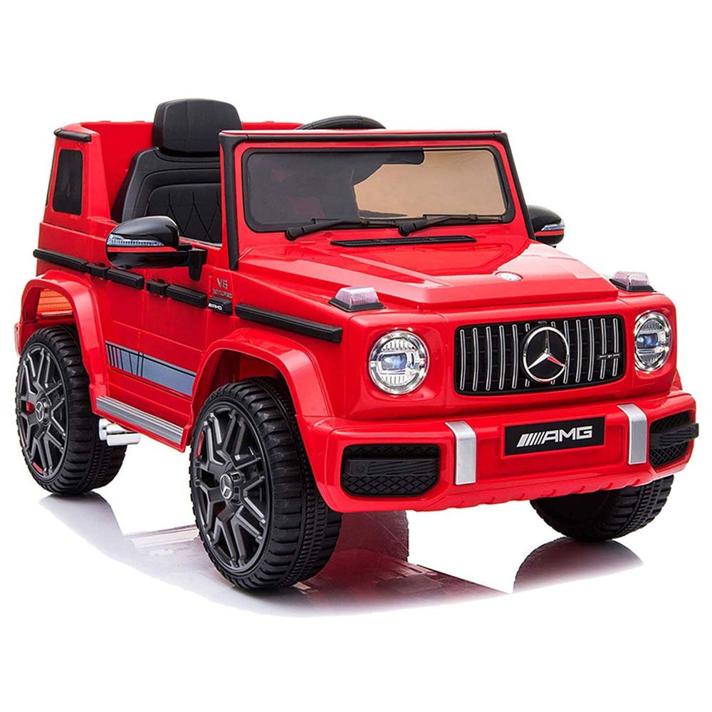 Mercedes - 12V Mercedes G63 Ride On Jeep - Red